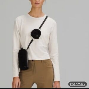 Lululemon Black Crossbody Phone Bag